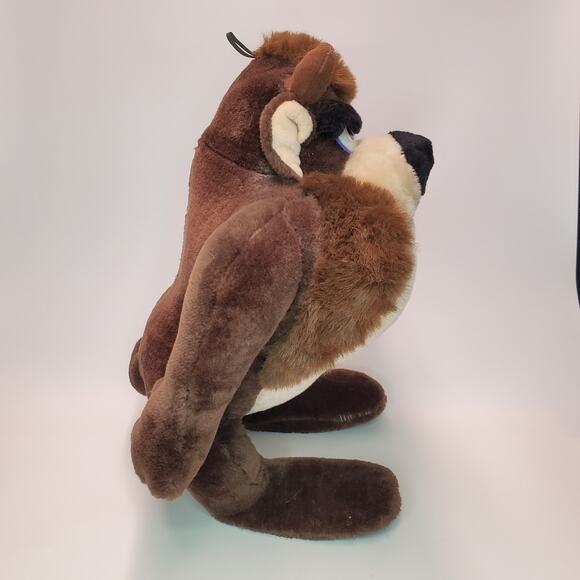 Tasmanian Devil Large 17" Hard Stuffed Animal 1992 Warner Bros - Picture 4 of 6